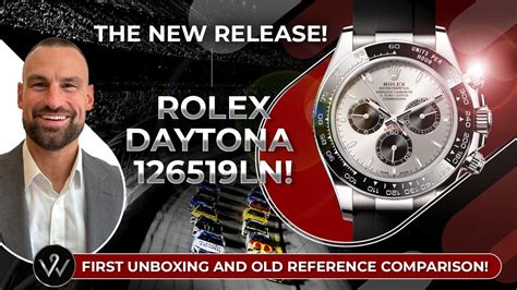 THE NEW Rolex Daytona 126519LN PLUS the old reference for 